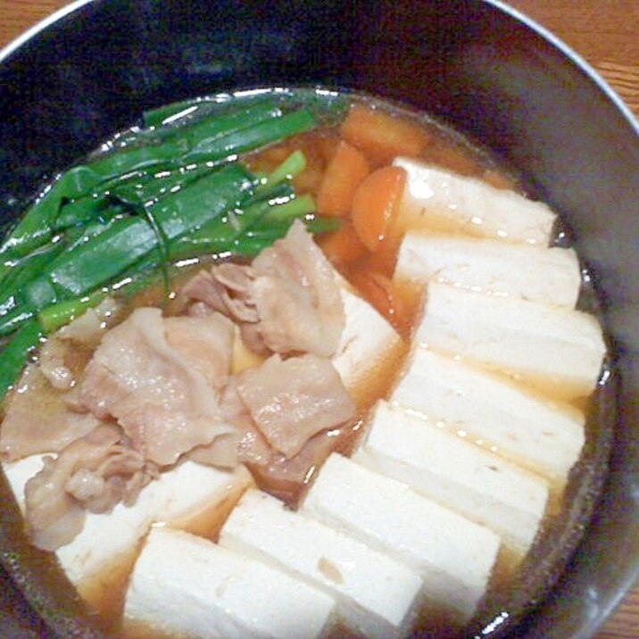 肉野菜豆腐